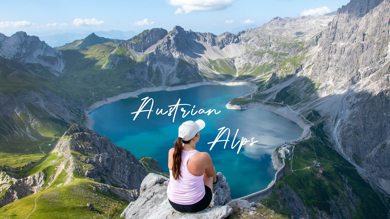 Silent Hiking Alone to L&uuml;nersee in the Austrian Alps | 4K