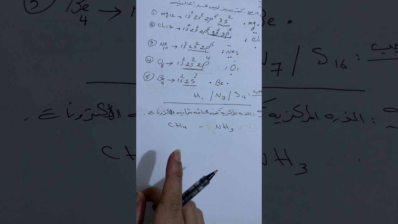 رمز لويس+قاعده الثمانيه/خامس علمي/ف