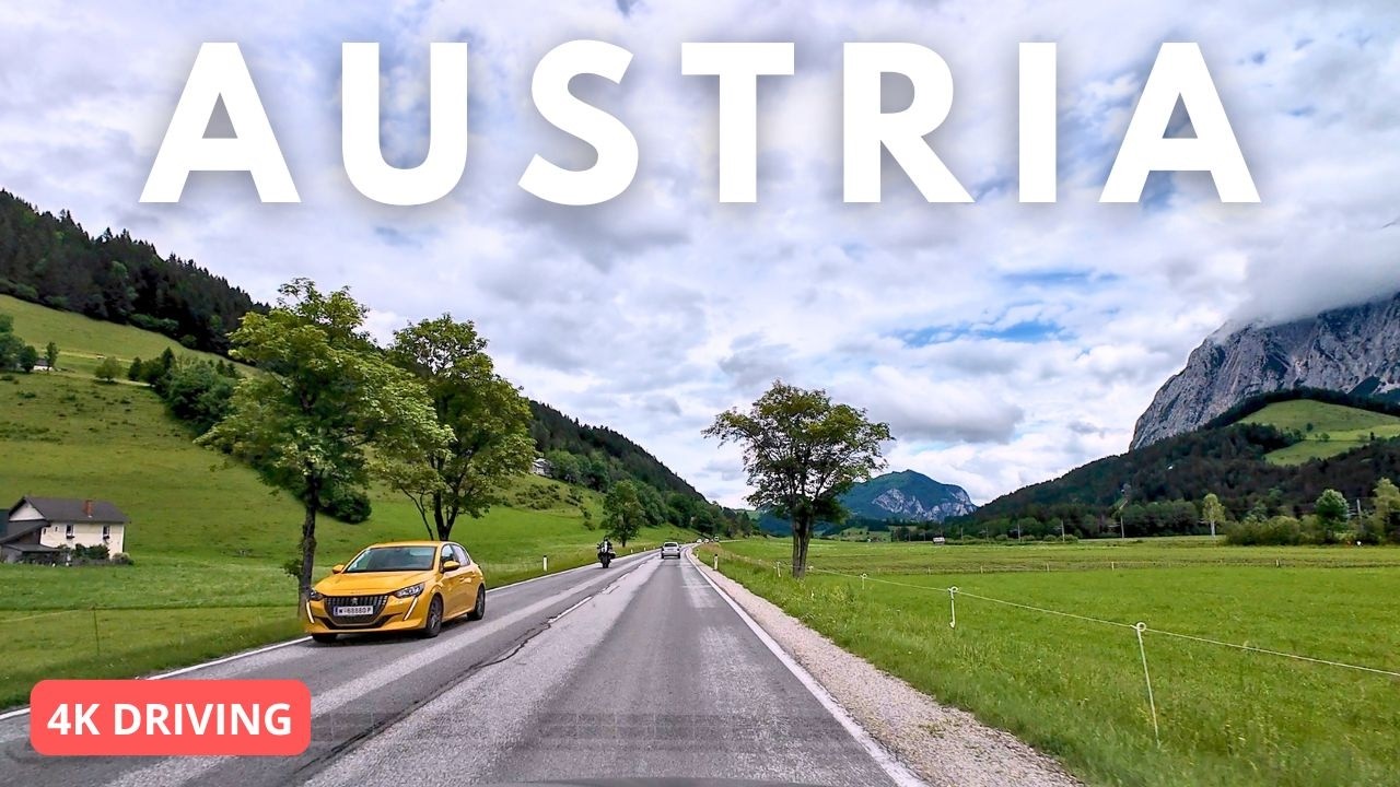 Scenic Drive Through Austria: A Journey Through Lush Valleys and Mountain Roads
