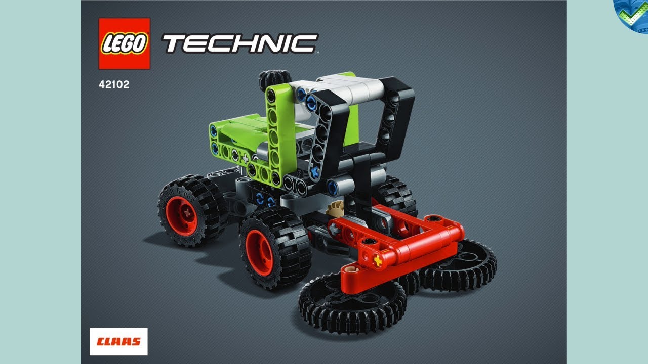 42102 B Harvester LEGO&reg; Technic Manual at the Brickmanuals Instruction Archive