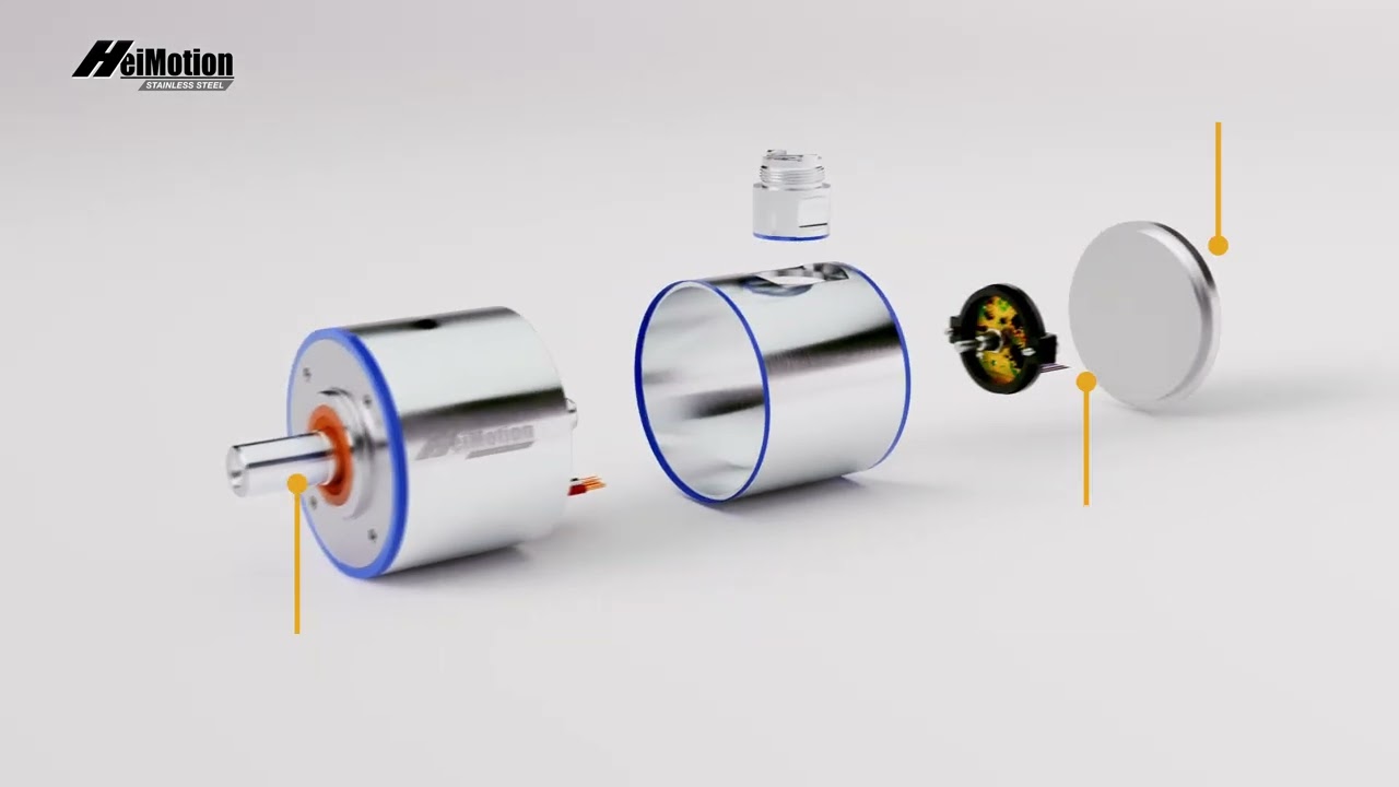 HEIDRIVE 3D Productvideo Stainless Steel Servomotors - English Version