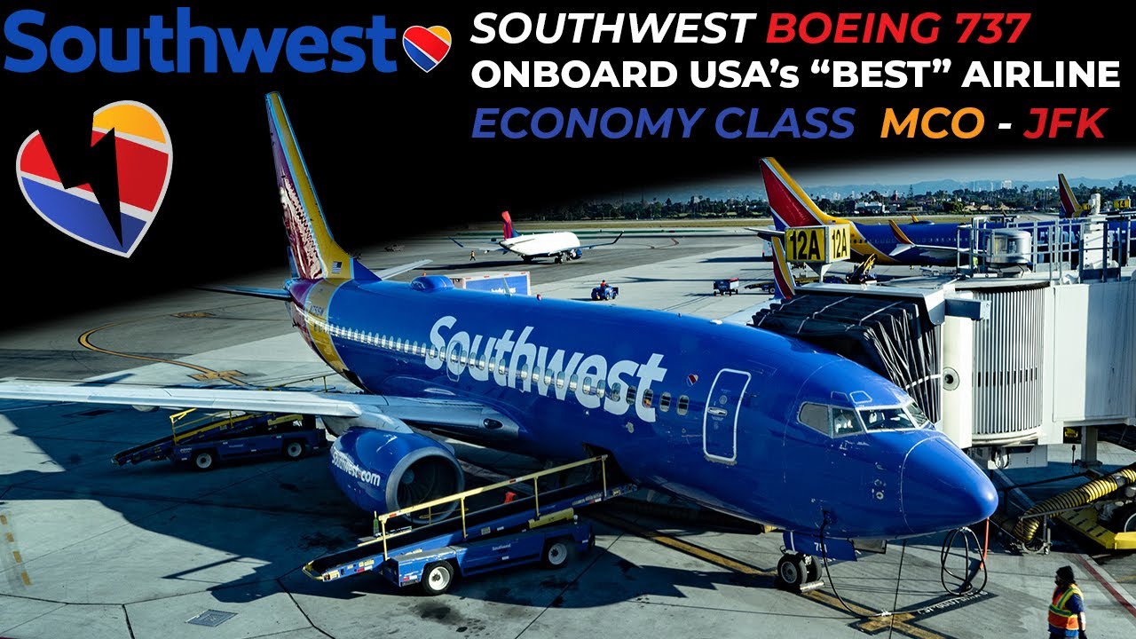 Southwest | Boeing 737MAX Economy Class & Orlando Airport Review