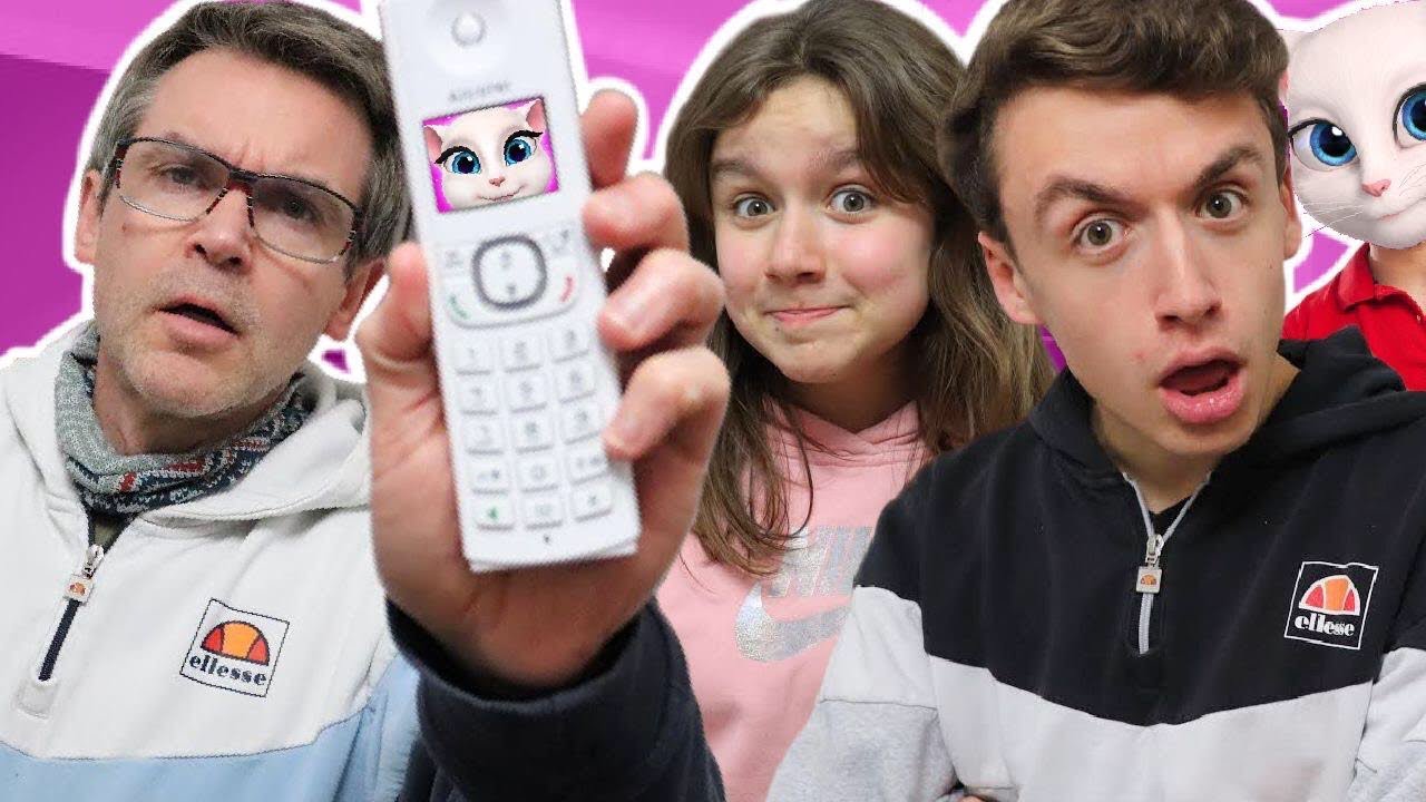 TALKING ANGELA NOUS A TÉLÉPHONÉ ! [SKETCH]