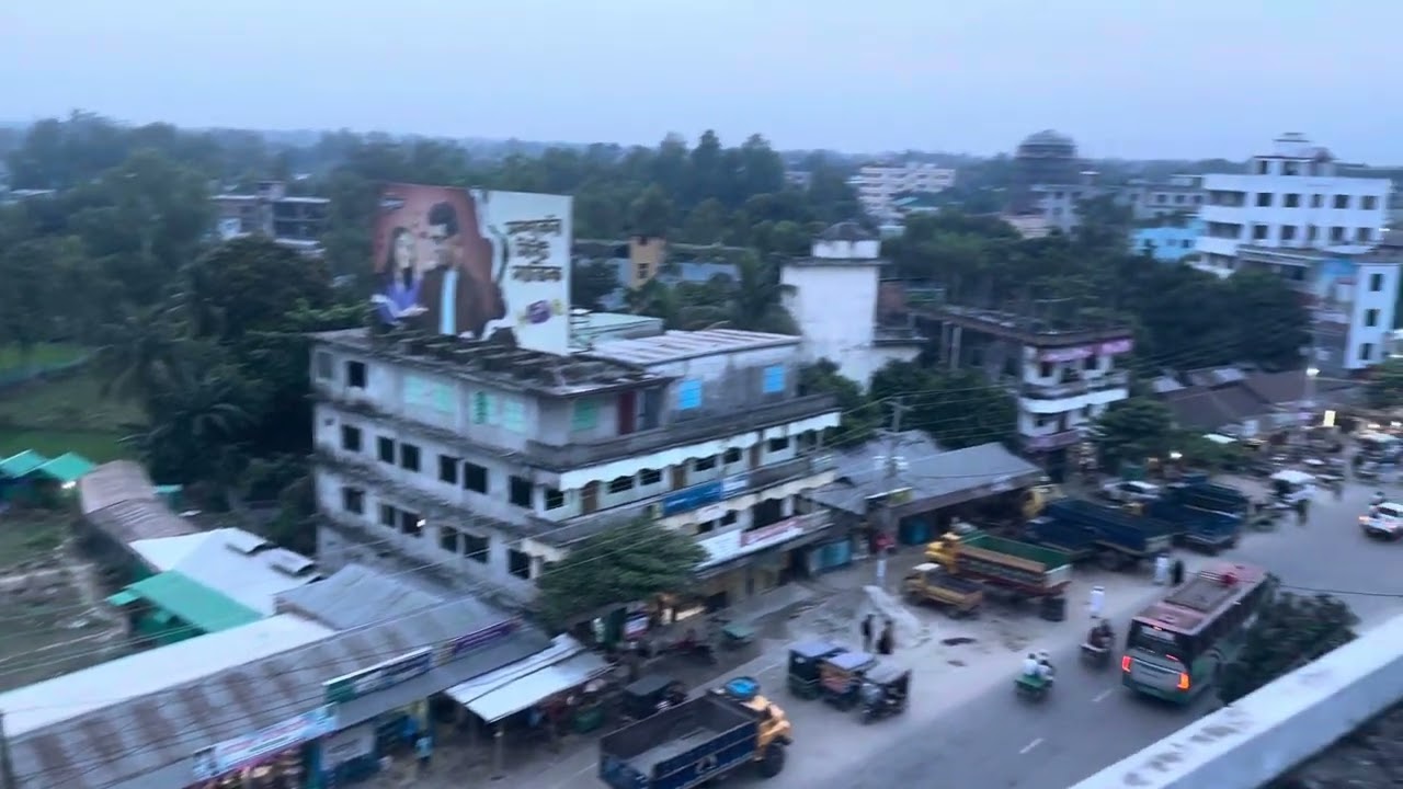 View of Dhanbari Upazilla, Tangail