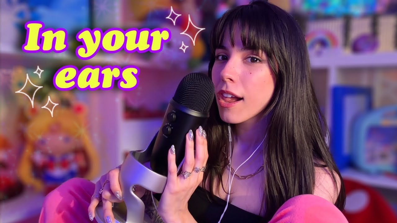 ASMR 💖 SUPER Up Close Whispers and Mouth Sounds