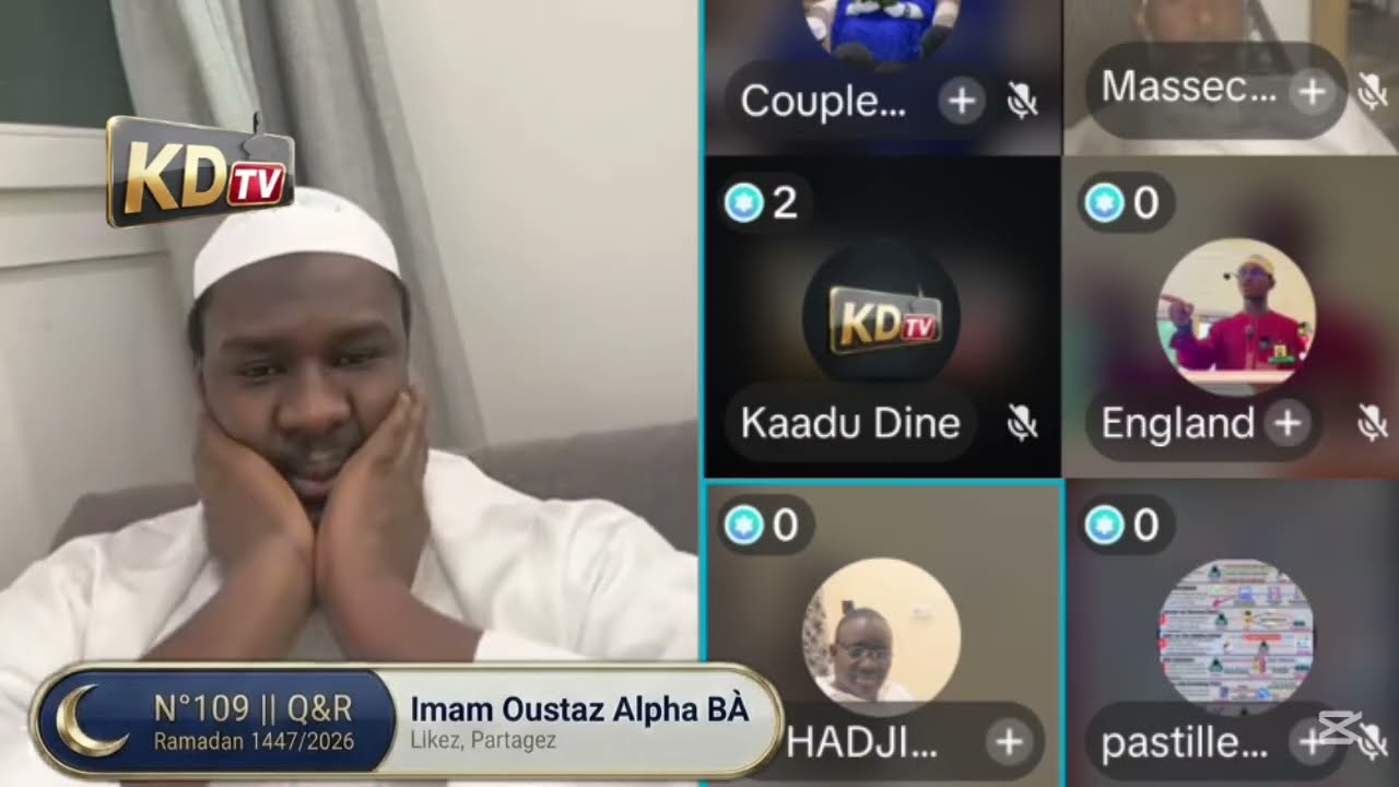 Questions/Réponses N°109 - Ramadan 1447/2026 Parole aux auditeurs | Imam Oustaz Alpha BA 