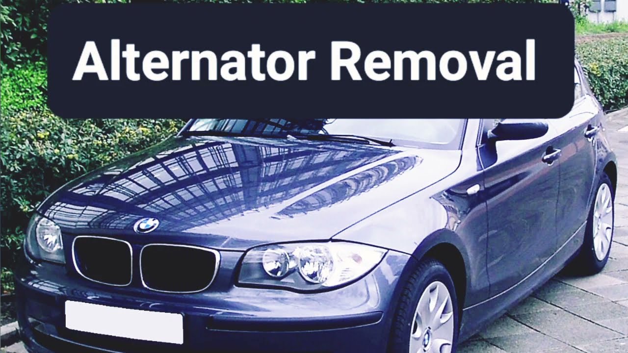 BMW E87 320d M47 How to Replace Alternator 