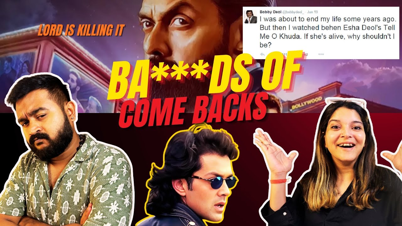 Lord Bobby Deol Comeback | Ba***ds of Bollywood | Trolls and Failure