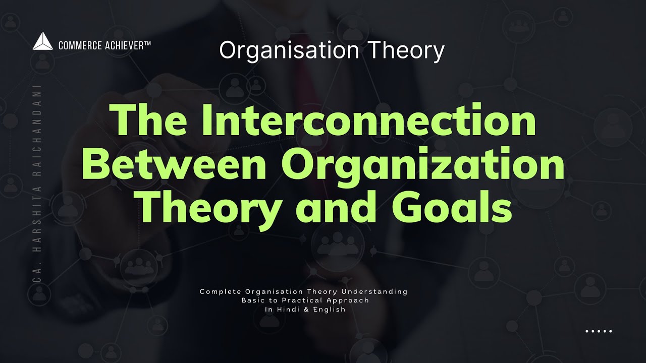 The Interconnection Between Organization Theory and Goals