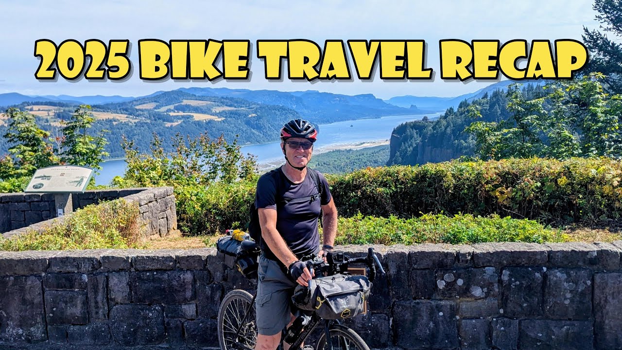 Every Bike Trip I Took in 2025 | Amtrak & Bike Travel Recap