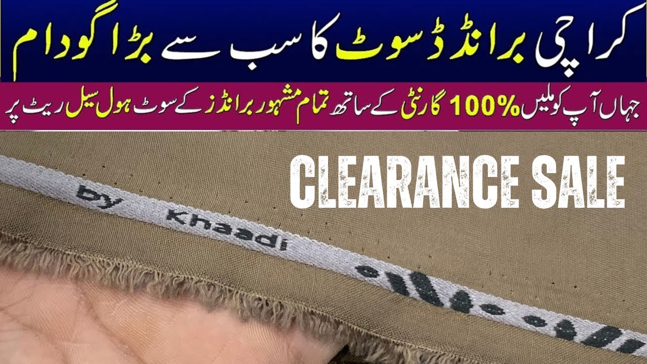 KHAADI | ORIGINAL Branded Gents Suit | WASH & WEAR | Wholesale | Karachi 