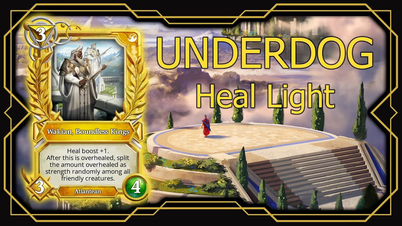 Heal Light in Underdog? Okay then.... #godsunchained #gaming