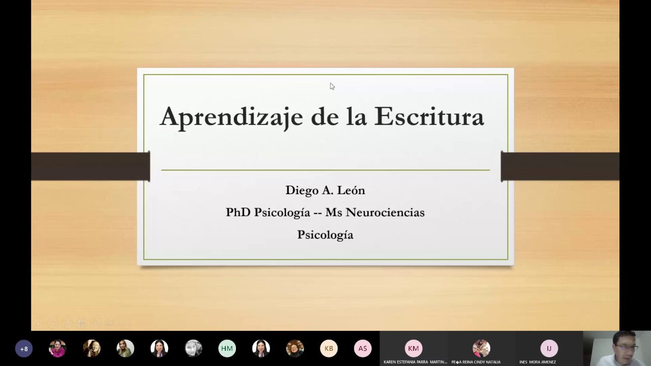 Neuropsicología de la Adquisición de la Escritura