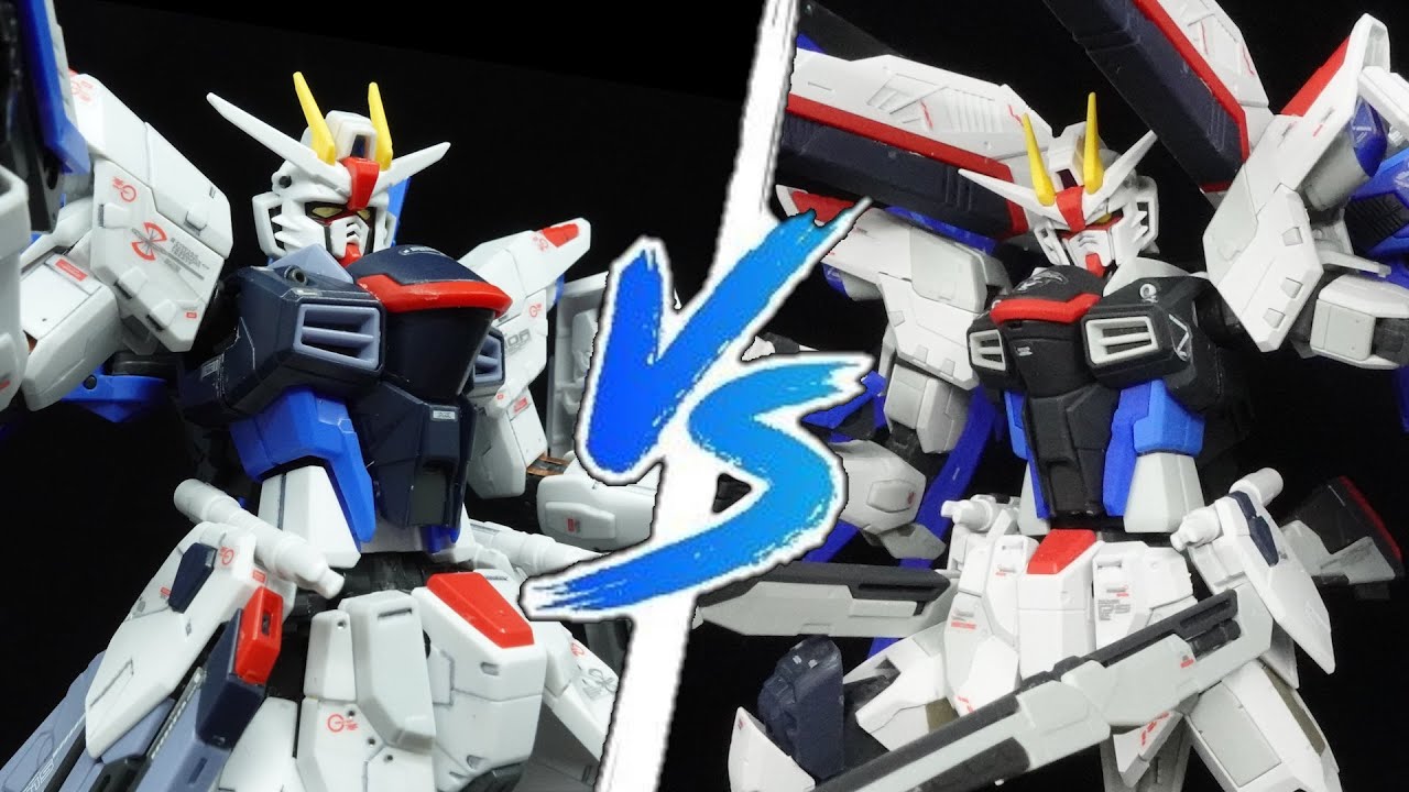 RG Freedom vs RG Freedom ver. GCP Comparison | Cheese vs Cheese