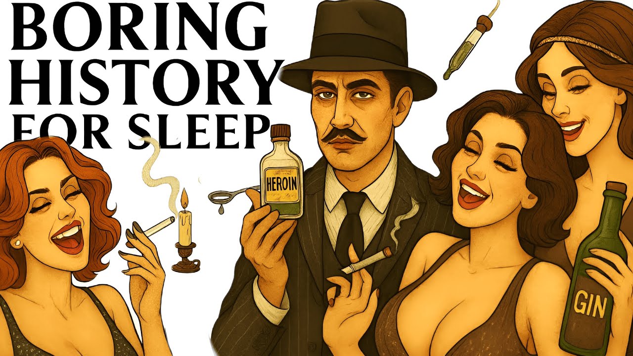 The Heroin Craze of 1920s America | Boring History For Sleep