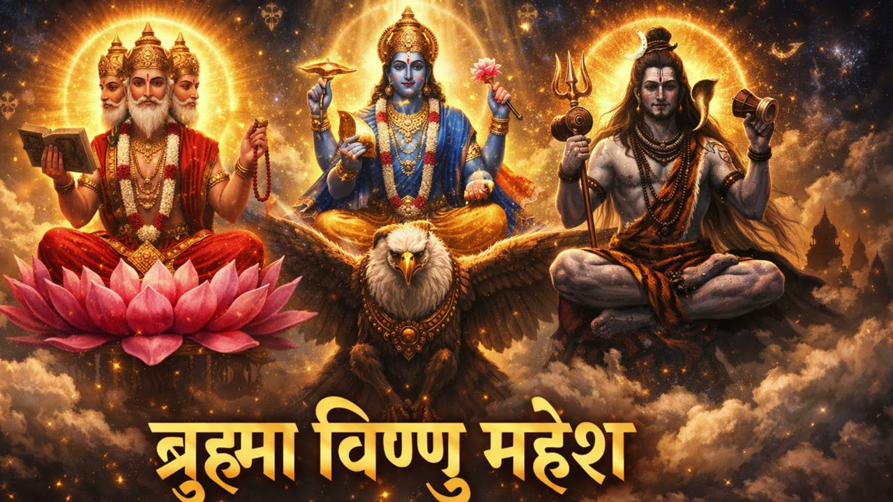 पुराना त्रिदेव भजन | ब्रह्मा विष्णु महेश | 90s Bhakti Song
