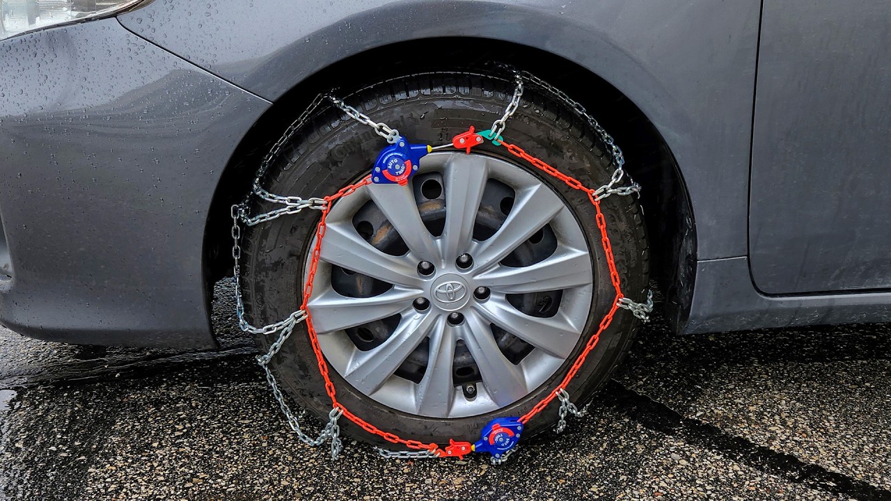 How To Install Snow Tire Chains