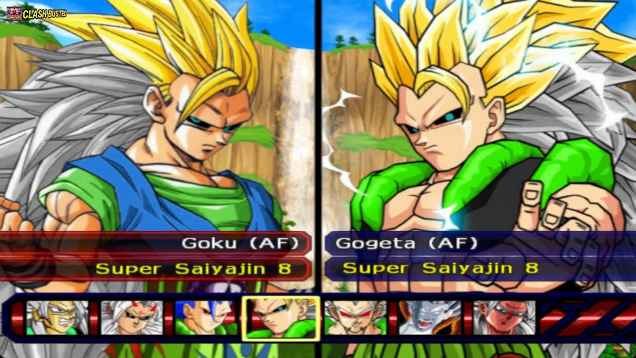Goku SSJ8 (AF) vs Gogeta SSJ8 (AF) | Dragon Ball Budokai Tenkaichi 4 | PS2 Gameplay