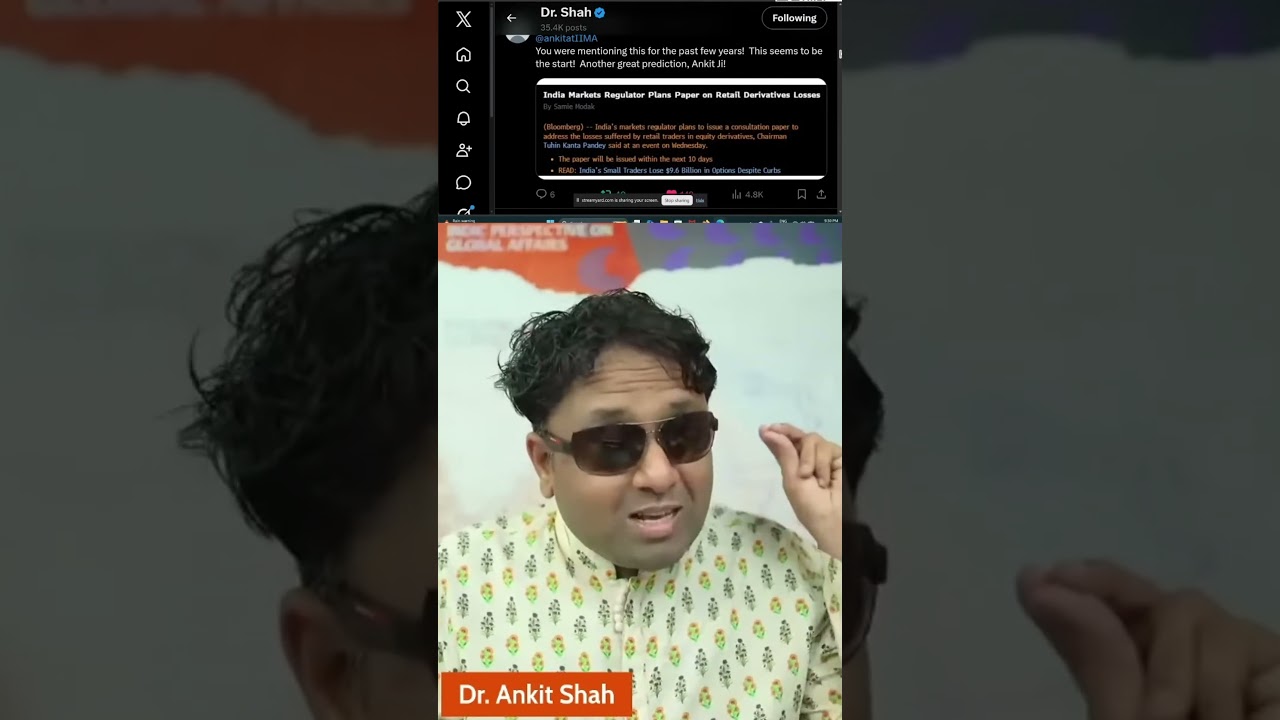 No Speculative Trading after  reset |  Dr. Ankit Shah