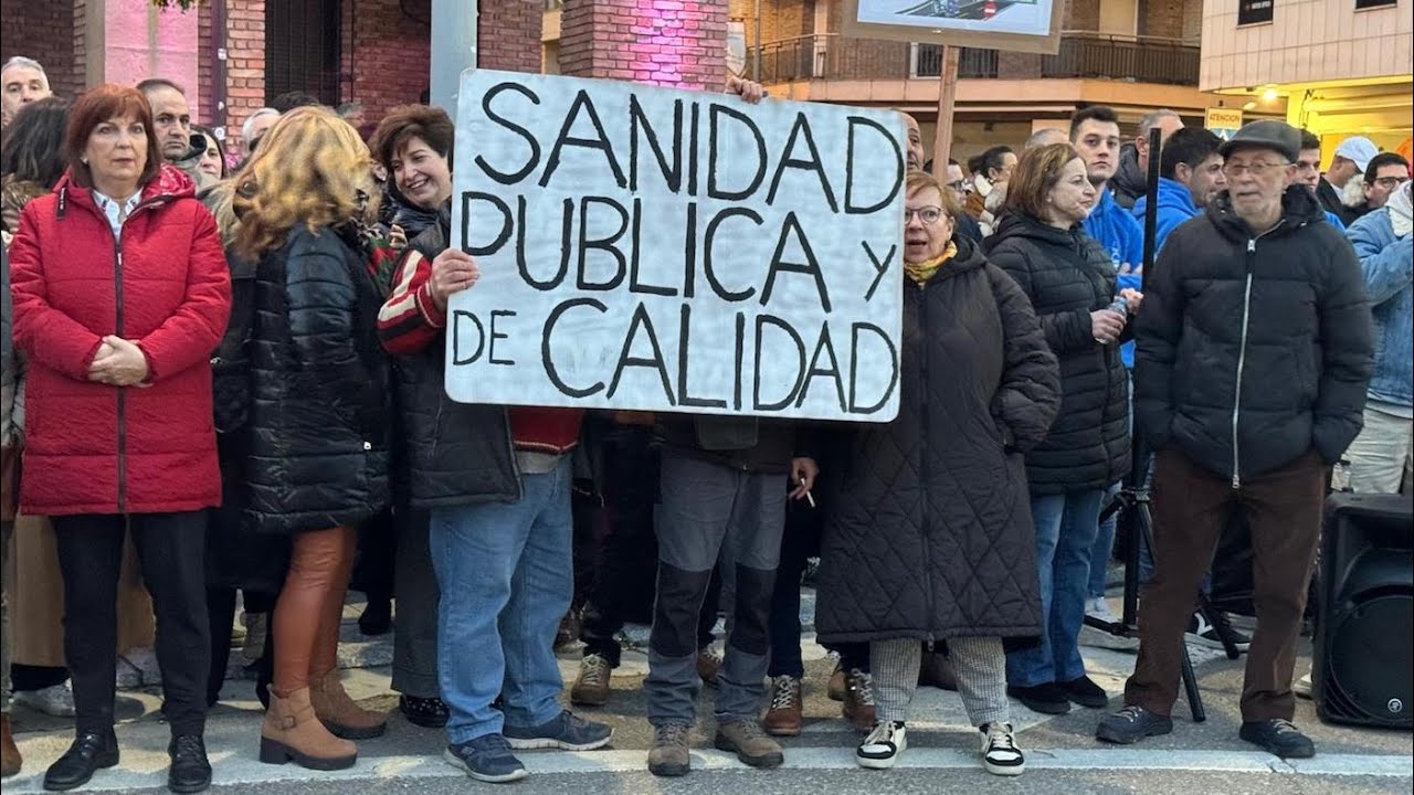 Manifestación SOS Calahorra en defensa del hospital