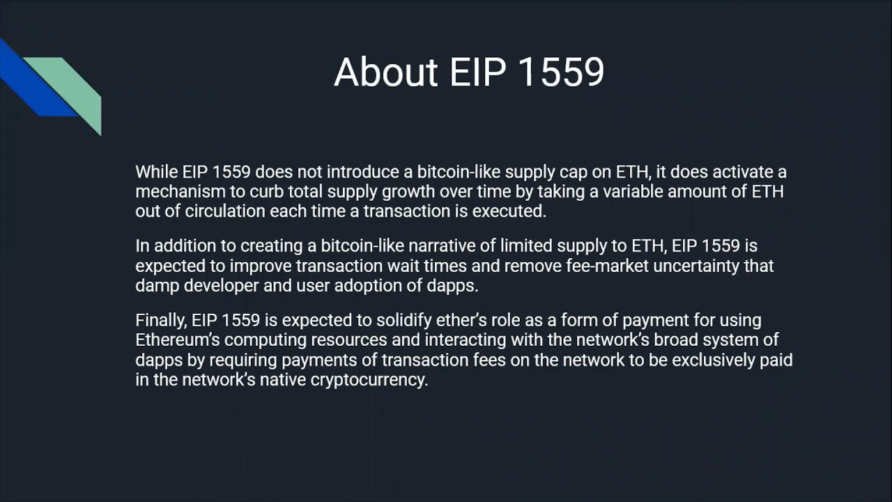 Ethereum London Hardfork