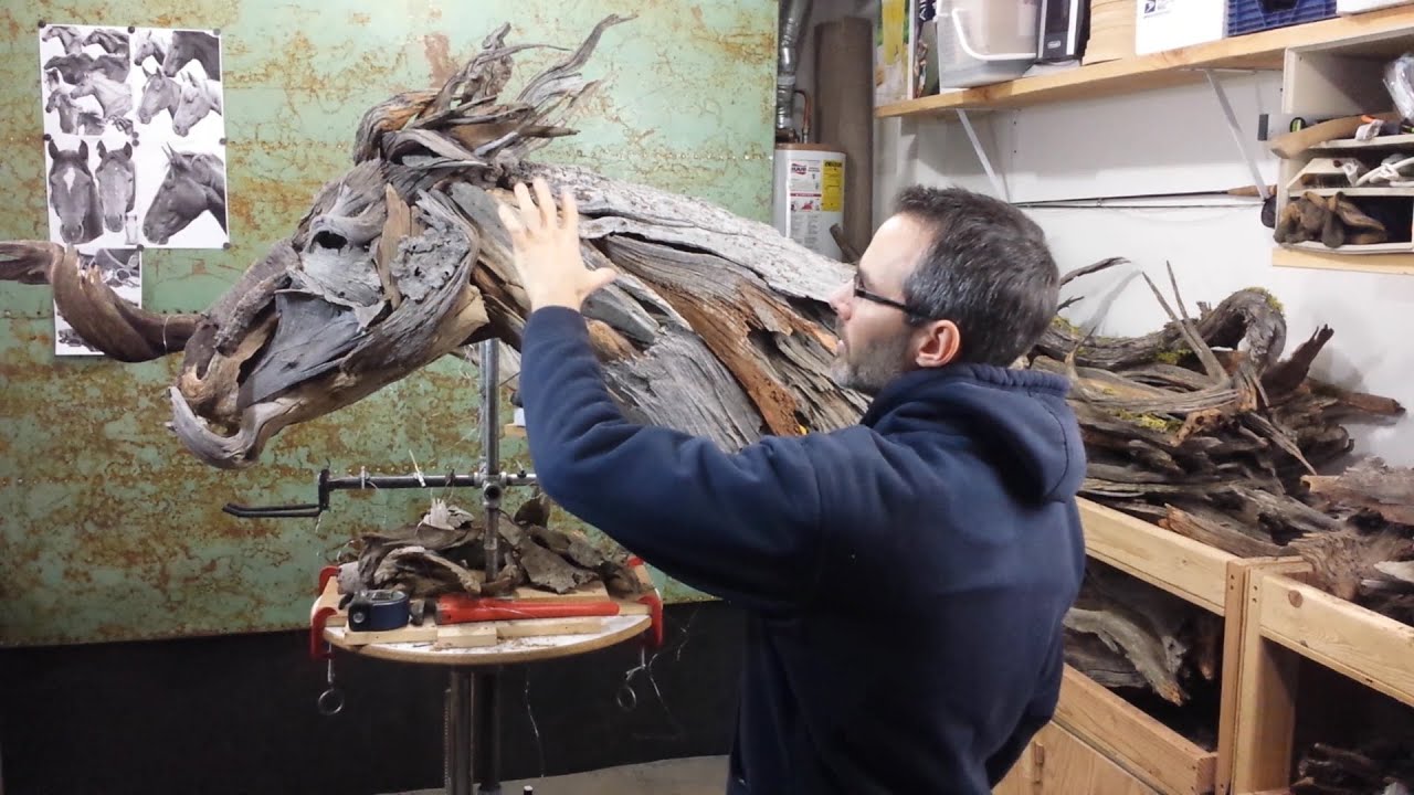 WALDRON 3D WORKSHOP | HORSE SCULPTURES IN PROCESS (2)