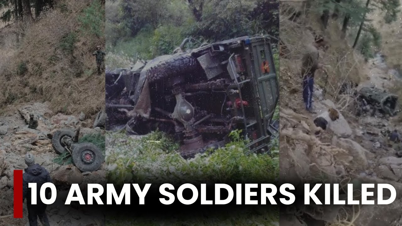 10 Army Jawans Killed As Vehicle Falls Into Gorge; HM Amit Shah Condoles Loss Of Life