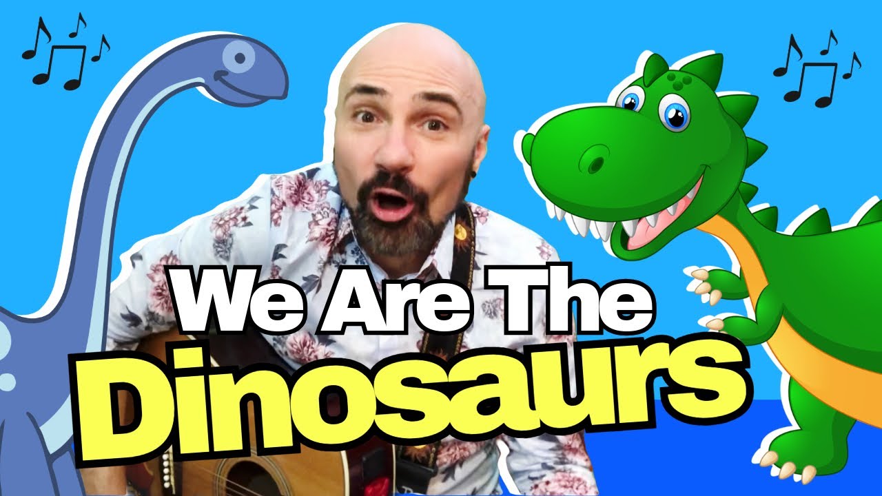 We Are the Dinosaurs 🎵🦖 by Laurie Berkner | Sung by Mr. Simon
