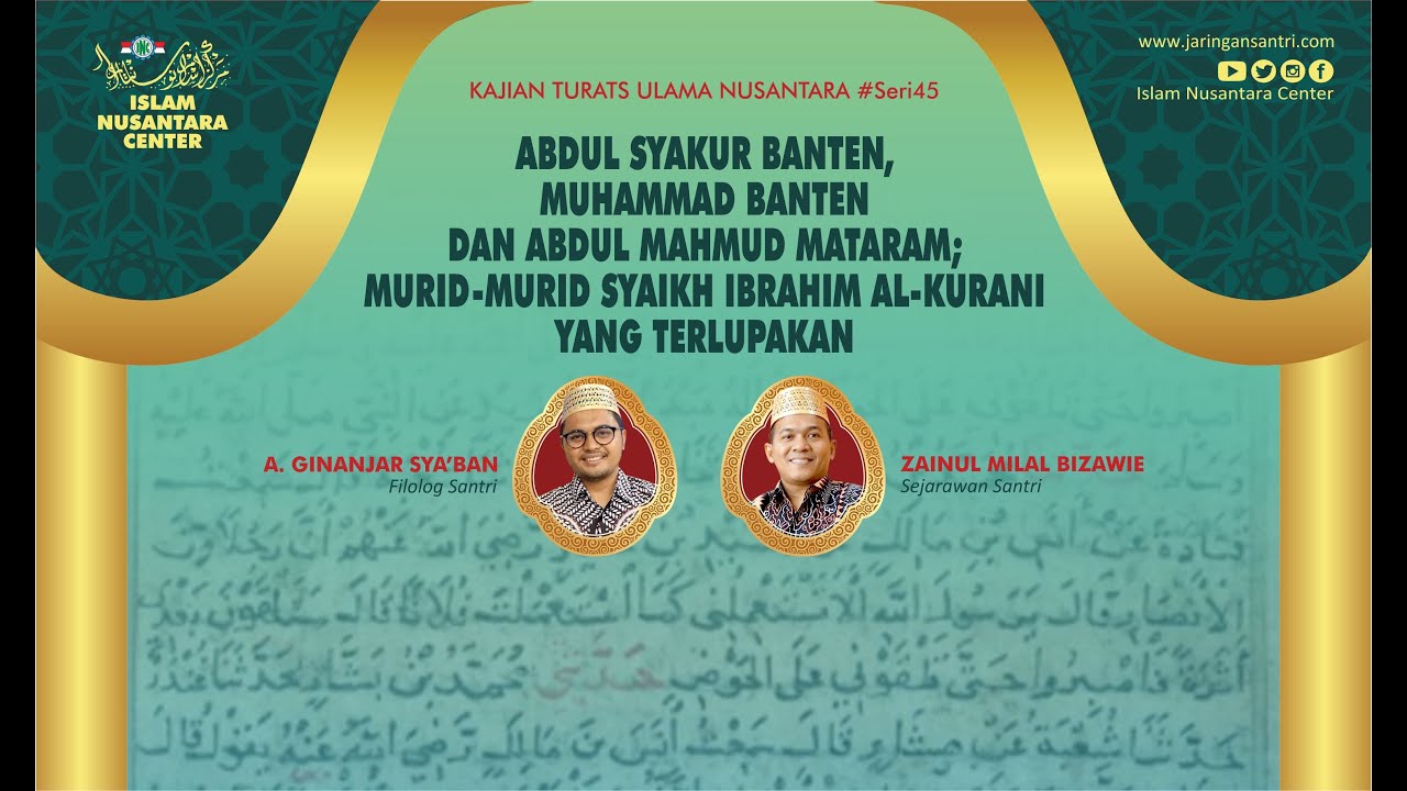 (LIVE) Murid Murid Syekh Ibrahim al Kurani Dari Nusantara Yang Belum Terungkap (part 1)