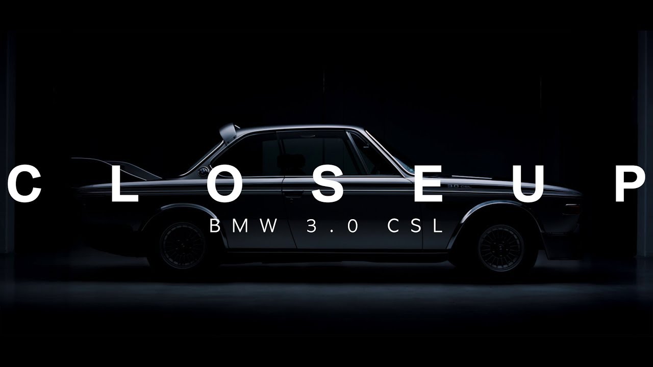 CLOSEUP: BMW 3.0 CSL Batmobile (enable subtitles and sound)