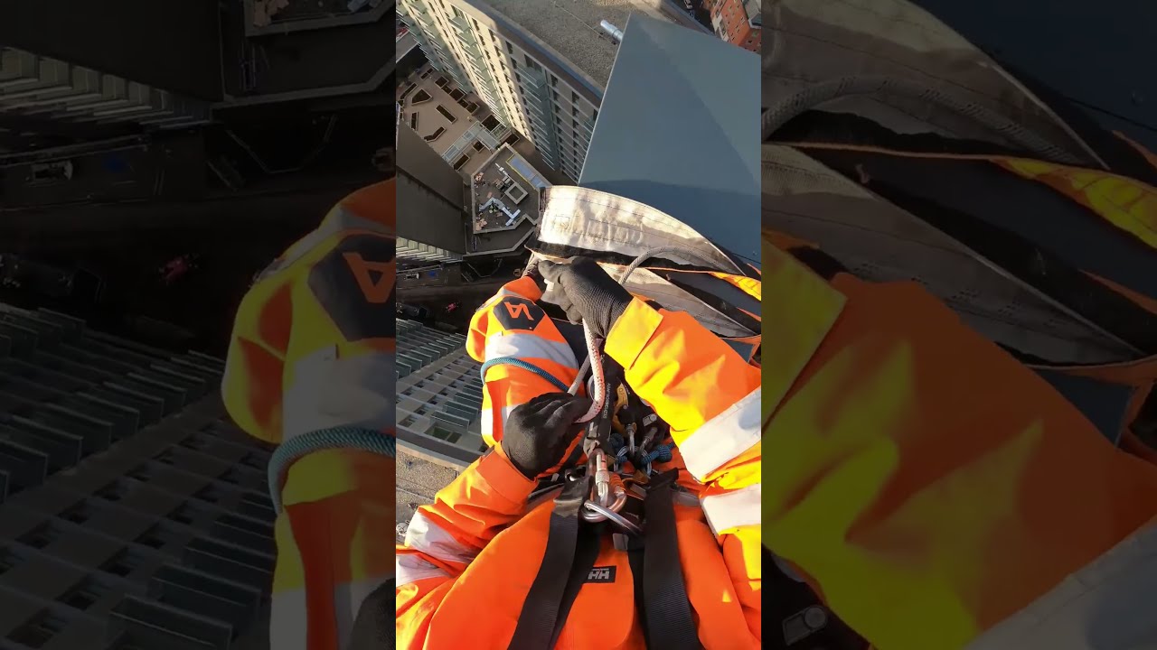 Rope Access 21 Floor Abseil