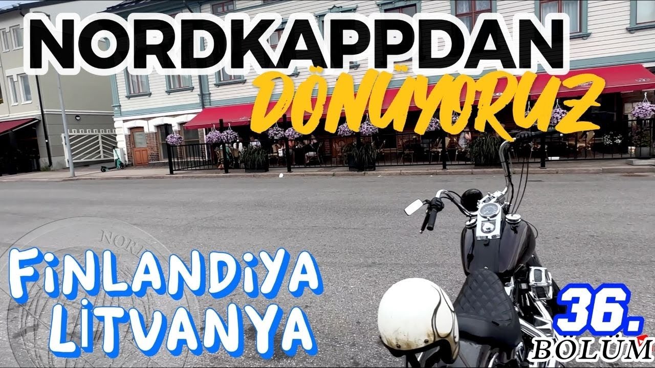 🏍️ Motosikletle Türkiye'den Norveç'e Yolculuk - Bölüm 36 - Nordkapp - Oulu (16.07.2023-17.07.2023)