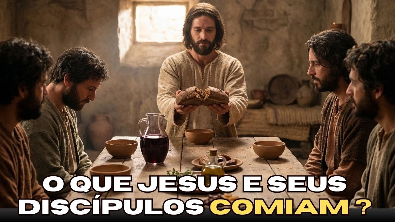 Como Era a Alimentação na Época de Jesus e os Discípulos? 2.000 Anos de História e Simbolismo!