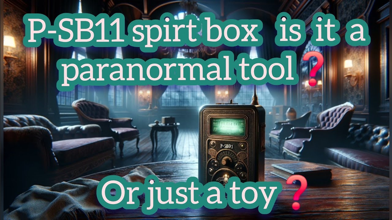 P-SB11 Spirit Box, is it a paranormal tool❓️  or  just a toy❓️.. testing at Beaver Union Cemetery