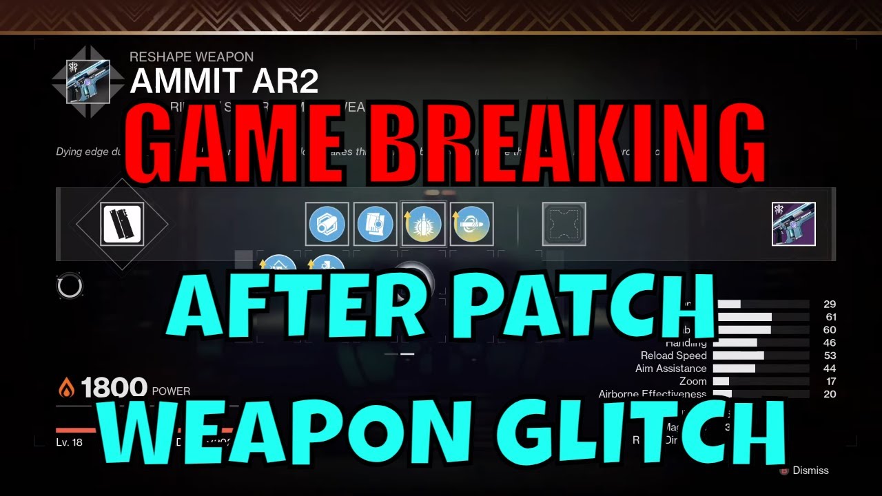 GAME BREAKING Weapon Glitch AFTER PATCH Break Crucible & PVE With One Shot Bow + More