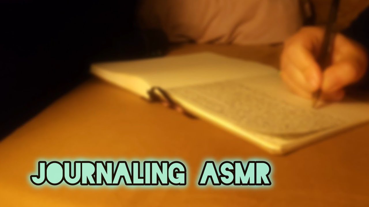 Unintentional ASMR Writing Journaling in Bed | NO TALKING | LoFi