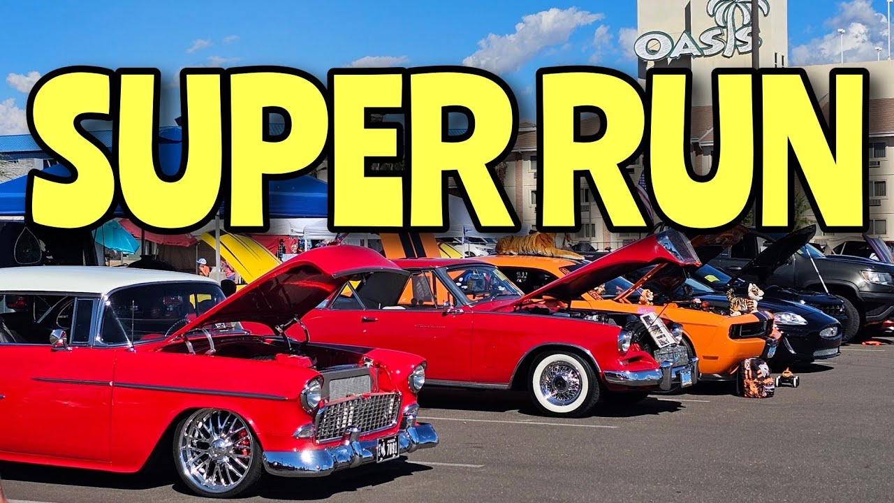 SUPER RUN 2025 - CLASSIC CAR SHOW - MESQUITE, NEVADA - SEPTEMBER 20TH, 2025