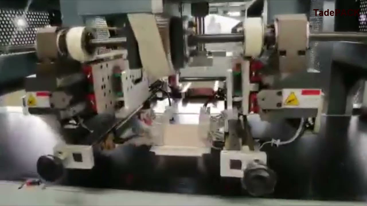 Automatyczna linia do produkcji pudełek typu premium z optycznym pozycjonowaniem