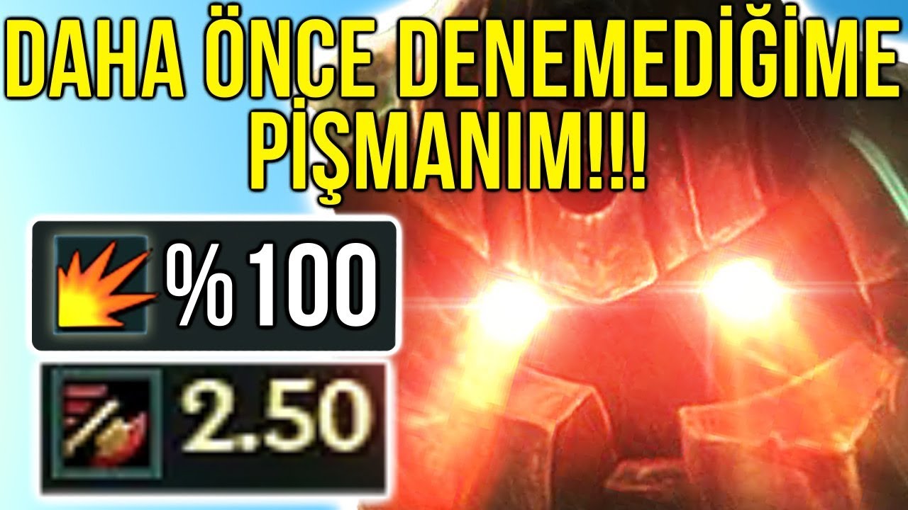 LOL&Uuml;N EN PON&Ccedil;İK D&Uuml;Z VURUŞ ANİMASYONU !! MAX SALDIRI HIZI NAUTİLUS JUNGLE !! | KFCEatbox