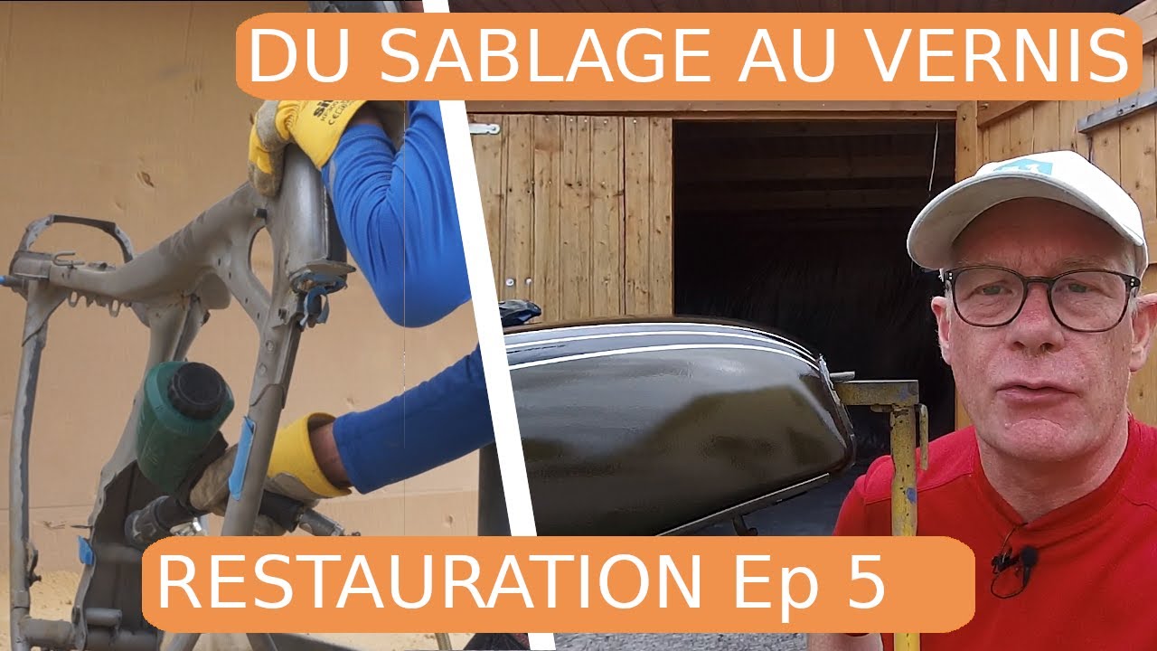 Peinture moto chez soit, quel résultat ?