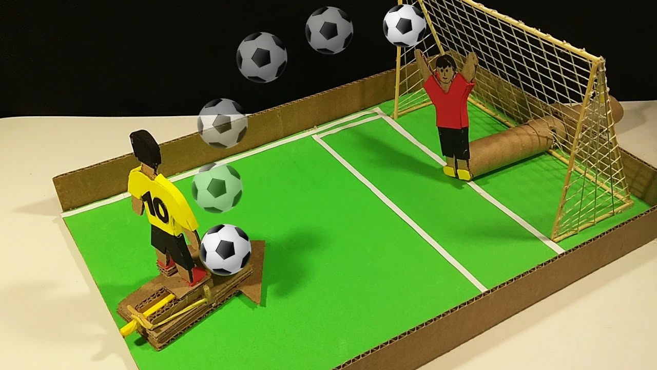 COMO FAZER UM JOGO DE PÊNALTI EM CASA