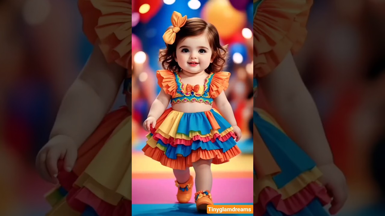 Mini Models, Mega Style! 😍👠 | Cutest Toddler Fashion Walk.#trendingshorts#shorts#viral#fyp#fashion