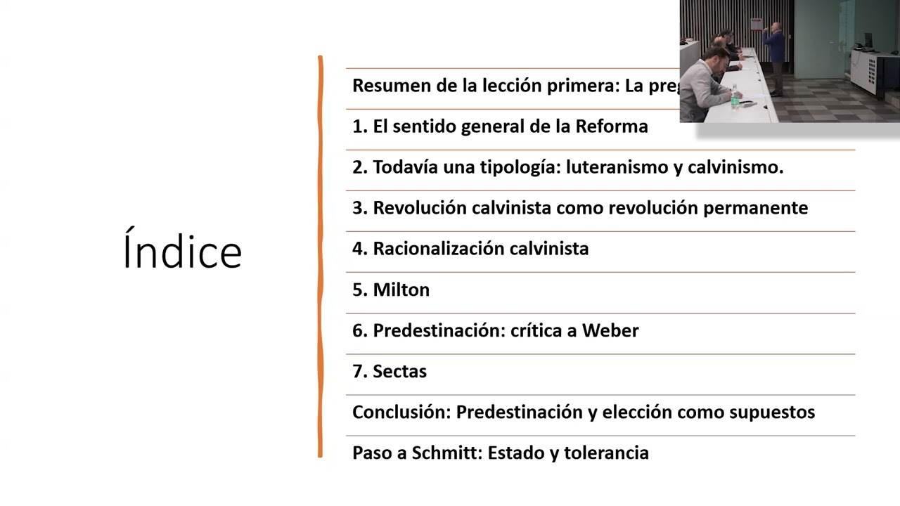 La teoría weberiana sobre la modernidad: una versión refinada. Sesión 2 con José Luis Villacañas