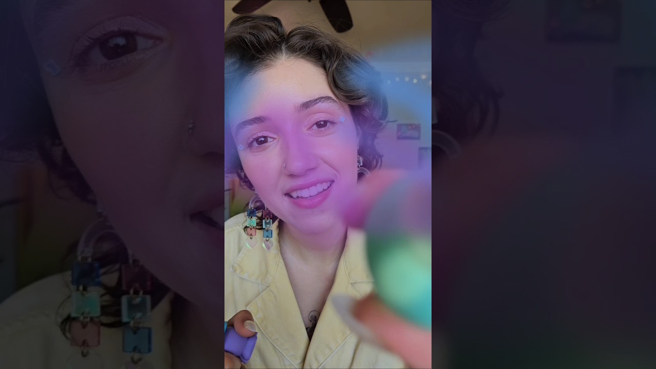 shh let me draw on your face 🎨🖌️🐙 #asmr #asmrdrawing #forsleep