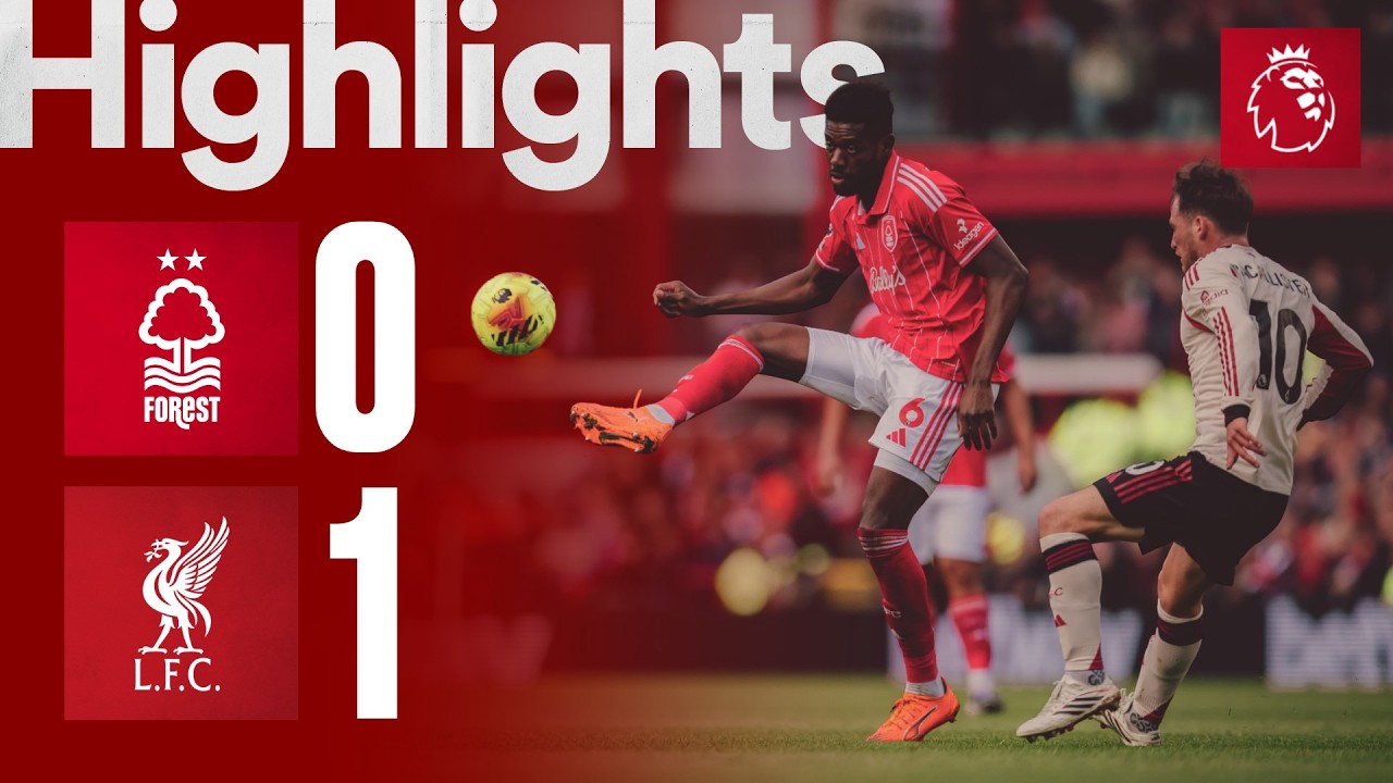 Nottingham Forest 0-1 Liverpool | Najważniejsze momenty Premier League 🎬
