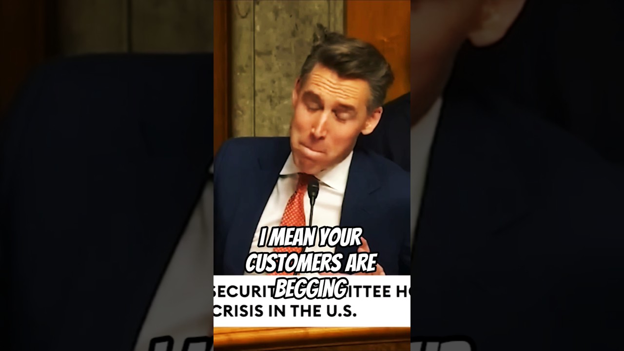 Hawley Holds CEOs ACOUNTABLE 