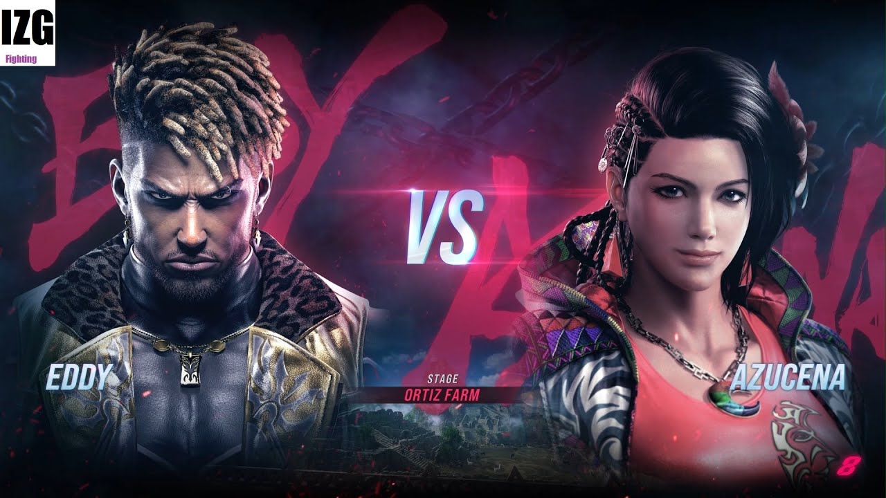 Tekken 8 - Eddy Gordo Vs Azucena (Hardest AI)