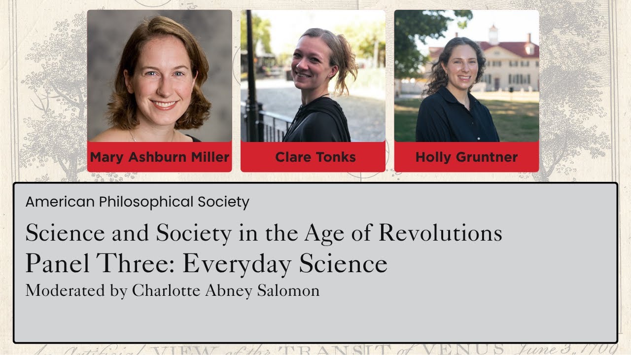 Science and Society &mdash; Panel Three: Everyday Science