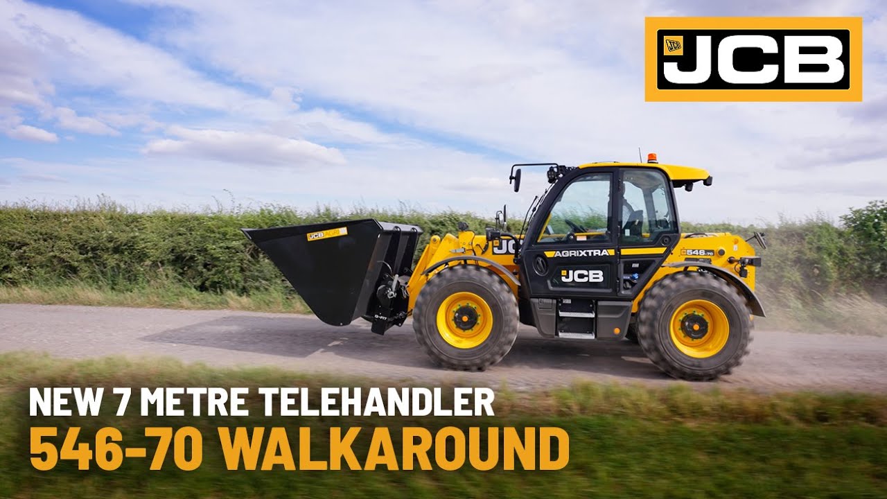 Meet JCB’s new 7 metre telehandler | 546-70 Loadall Walkaround