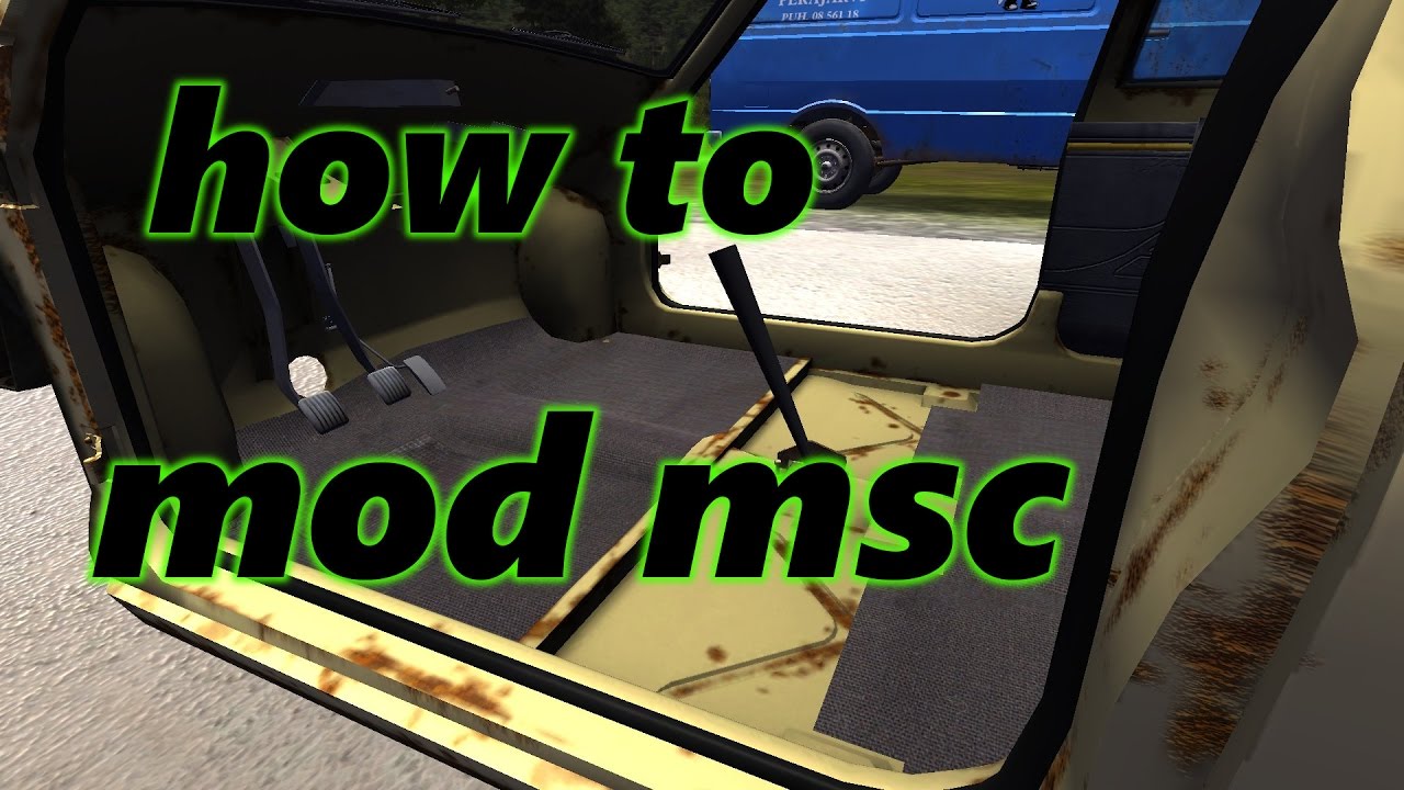how to mod my summer car
